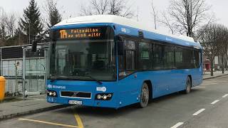 Budapest Volvo 7705 Hybrid  PHG633  174 4K [upl. by Letnwahs671]