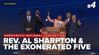 DNC Rev Al Sharpton amp the Exonerated Five [upl. by Norene]