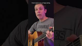 👉 Le MEILLEUR EXERCICE de FingerPicking c’est ÇA  33  exercice fingerpicking exerciceguitare [upl. by Annaoy]