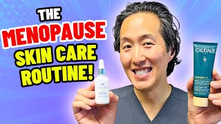 Plastic Surgeon The Perfect Menopause Skin Care Routine [upl. by Reffinej]