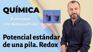 REDOX 5 Potenciales estándar de reducción de una pila Química 2º bachillerato [upl. by Land509]