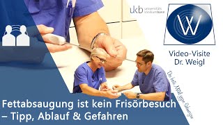 Fettabsaugung OP ist kein Frisörbesuch ⚠ Liposuktion von Bauch Beine Arme Ablauf Gefahren Tipps [upl. by Eiraminot]