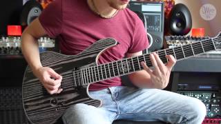 Mayones Regius 7 Gothic T Baritone — Acle Kahney  TesseracT  Singularity Play Through [upl. by Wira564]