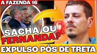 URGENTE SASHA EXPULSO A FAZENDA 16 SASHA ACUSADO DE EMPURRA LUANA PODE SER EXPULSO A FAZENDA AO VIVO [upl. by Osher]