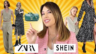 SHEIN x ZARA Roupas da ZARA na SHEIN pela METADE do PREÇO EPISÓDIO 51 [upl. by Cleopatre]