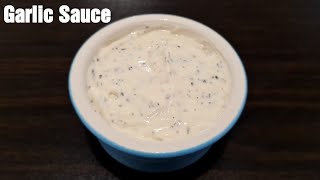 Garlic Sauce Recipe Turkish Restaurant Style [upl. by Onurb]