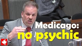 NO PSYCHIC Liberal health minister defends Medicago vaccine deal despite 200M loss [upl. by Euqnimod679]