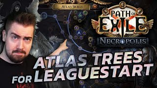 Use These ATLAS PASSIVE TREES for your Leaguestart [upl. by Harts]