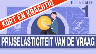 ECONOMIE KORT amp KRACHTIG Prijselasticiteit van de vraag [upl. by Adnawad719]