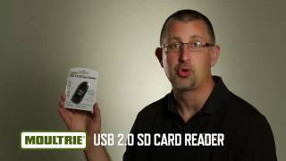 Moultrie USB 20 Card Reader  Product Video  Clean [upl. by Yarazed842]