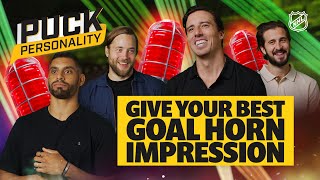 Goal Horn Impressions  Puck Personality [upl. by Ynohtnanhoj356]