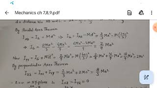 Princple axis and Principle Moments of Inertia of a Square and Rectangular Cube [upl. by Akeenat102]