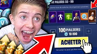 JACHETE TOUT LE PASS DE COMBAT SAISON 4 ET JE DÉCOUVRE LA NEW MAP SUR FORTNITE BATTLE ROYALE [upl. by Locke253]