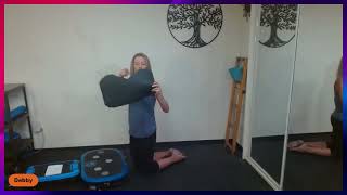 Vibration Plate Workout  Tone Up Tuesday Part 3 Core Blast [upl. by Oiromed]