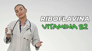 riboflavina vitamina b2 que es riboflavina para que sirve la riboflavina [upl. by Acim292]