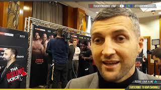 🔴Carl Froch On Wilder vs Fury Whyte vs Chisora Anthony Joshua and More🔥 [upl. by Procter]