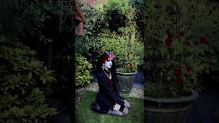 violet bent backwards over the grass lanadelrey poetry poem tradgoth tradgothmakeup [upl. by Yrogiarc]