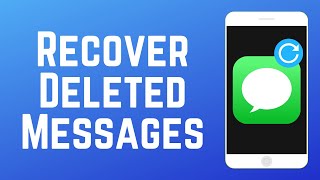 How to Recover Deleted Text Messages on iPhone  2 Ways 2024 [upl. by Ennaesor]