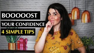 4 Simple Tips to Boost Your Confidence before A JOB INTERVIEW [upl. by Aneeuqahs]