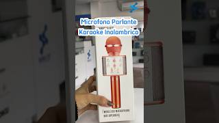 Microfono Parlante Karaoke Ws858 Inalambrico Bluetooth🎤 tecnologia microfonoParlante Parlante [upl. by Linkoski547]