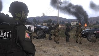 ArmA 3  SWAT vs Zombies [upl. by Maxma]