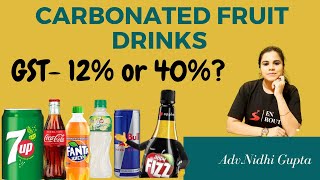 CLASSIFICATION CARBONATED BEVERAGES WITH FRUIT JUICE [upl. by Williamsen74]