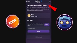 Language Lessons from Home  Tapswap Code [upl. by Nnyltak]