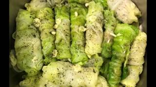 Vegan Malfouf  Stuffed Cabbage Recipe [upl. by Gaile]