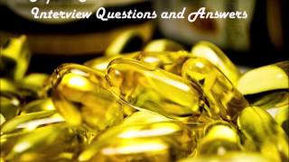 PHARMA TOP 10 INTERVIEW QUESTIONS AND ANSWERS [upl. by Isnan]