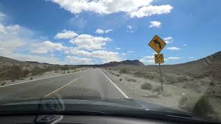 leaving Death Valley and heading to Nevada 4K [upl. by Amling]