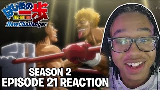 TAKAMURA VS HAWK  Hajime No Ippo Season 2 Episode 21 Reaction [upl. by Schoof292]