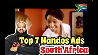 AMERICAN REACTS TO Top 7 Nandos Ads South Africa 🇿🇦 [upl. by Hilario]