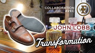 Transformation de chaussures de chez John Lobb  Transformation of shoes from John Lobb [upl. by Zonnya]