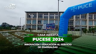 📚 Educación y ciencia brillan en la Casa Abierta PUCESE 2024 ✨ [upl. by Lette]