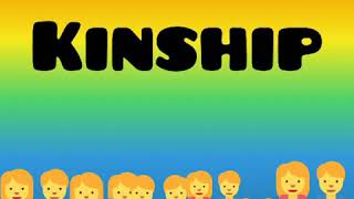 What is KINSHIP  Definition of Kinship  Kinship according to Sociology amp Anthropology [upl. by Apfelstadt]