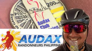 AUDAX SUBIC 200KM  AUDAX RANDONNEURS PHILIPPINES  Cycling Vlog [upl. by Dorej]