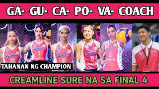 CREAMLINE SURE NA SA FINAL 4 100 PERCENT 💖 [upl. by Llecrup]