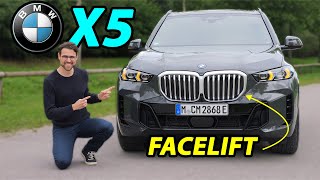 BMW X5 facelift driving REVIEW 2024 [upl. by Anallese626]