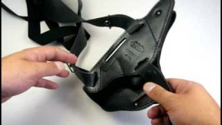 it42 Falco Leather Shoulder Gun Holster for Glock Walther Sig Sauer [upl. by Augustus]