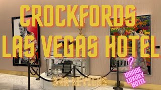 拉斯維加斯住宿  拉斯維加斯大道新奢華酒店開箱 Crockfords Las Vegas LXR Hotels amp Resorts  乾淨舒服 平價餐飲 豐富酒吧 自助早餐 [upl. by Buddy507]