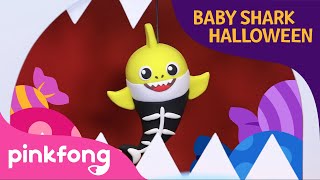 Knock Knock Baby Sharks Trick or Treat  Halloween Songs  Baby Shark  Pinkfong Songs for Children [upl. by Fattal]