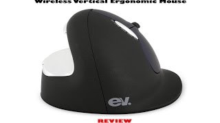 Ev Mouse Human Ergonomic 24g Laser Wireless Vertical Ergonomic Mouse Review [upl. by Regazzi891]