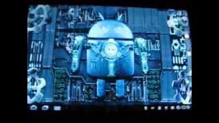 Steampunk Droid Live Wallpaper Full Version [upl. by Monia39]