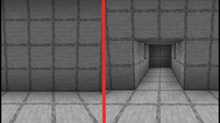 MCPEBEDROCK 120  How to build an ULTRA EASY 2x2 FLUSH PISTON DOOR with BUTTON AND LEVER [upl. by Berl1]