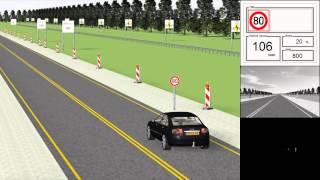 Intelligent Speed assist ISA system subjected to Euro NCAP test protocol [upl. by Eed]