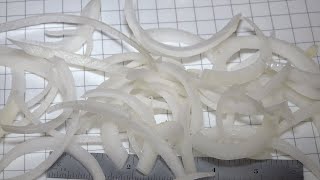 ETRS  Halved Onion 14quot 64 mm slivers [upl. by Damal552]