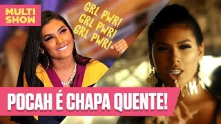 Pocah lacra quotSe tem uma coisa que mulher pode é poderquot  7 Perguntas Para  Música Multishow [upl. by Temirf]