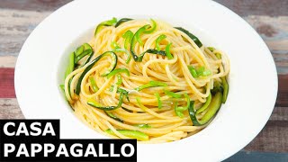 Spaghetti aglio olio e zucchine S2  P42 [upl. by Riobard]