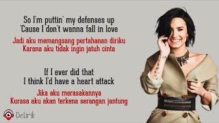 Heart Attack  Demi Lovato Lirik Lagu Terjemahan [upl. by Winterbottom]