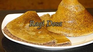 How to prepare ragi dosa batter [upl. by Ettelorahc]